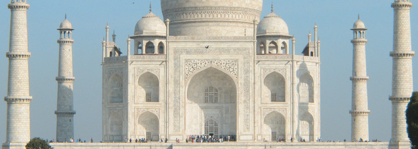 Taj Mahal in Agra in Indien