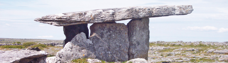 Poulnabrone Dolmen Burren Nationalpark Irland