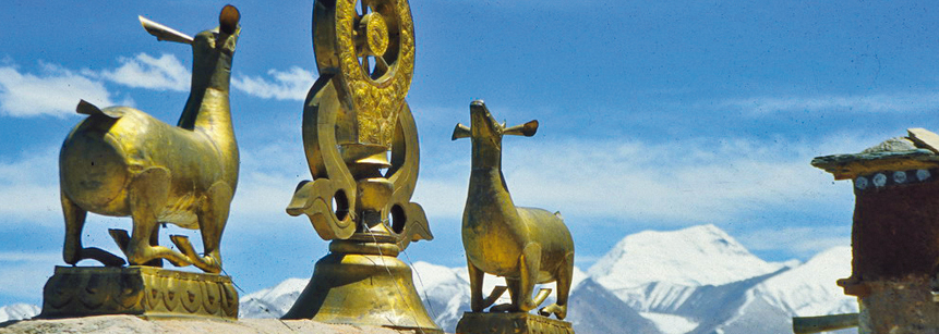 Lebensrad am Kailash auf einer Tibet Reise