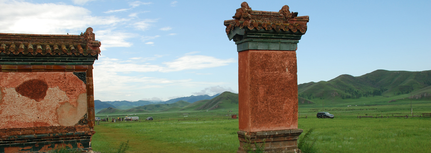 Amarbajasgalant Kloster in der Mongolei