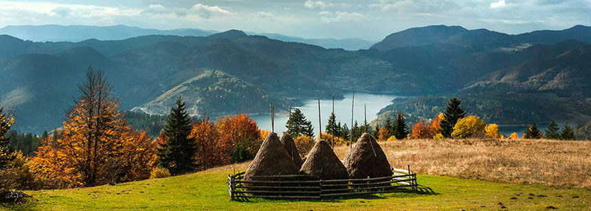 Ausblick im Tara Nationalpark in Serbien