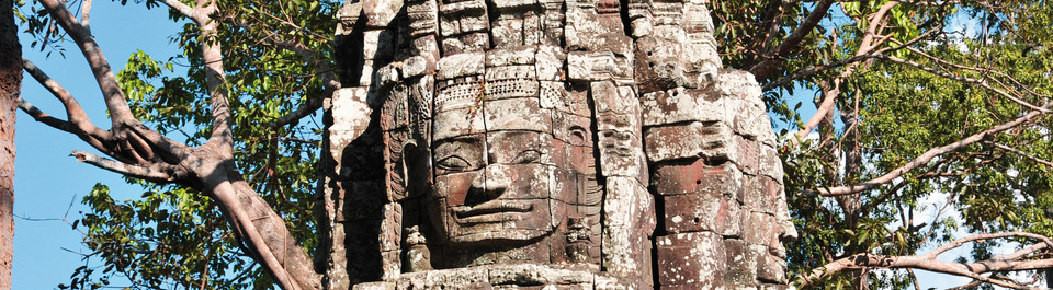 Bayon Tempel in Angkor in Kambodscha