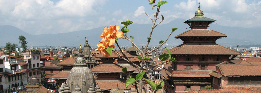 Königspalast am Dubar Square in Kathmandu in Nepal